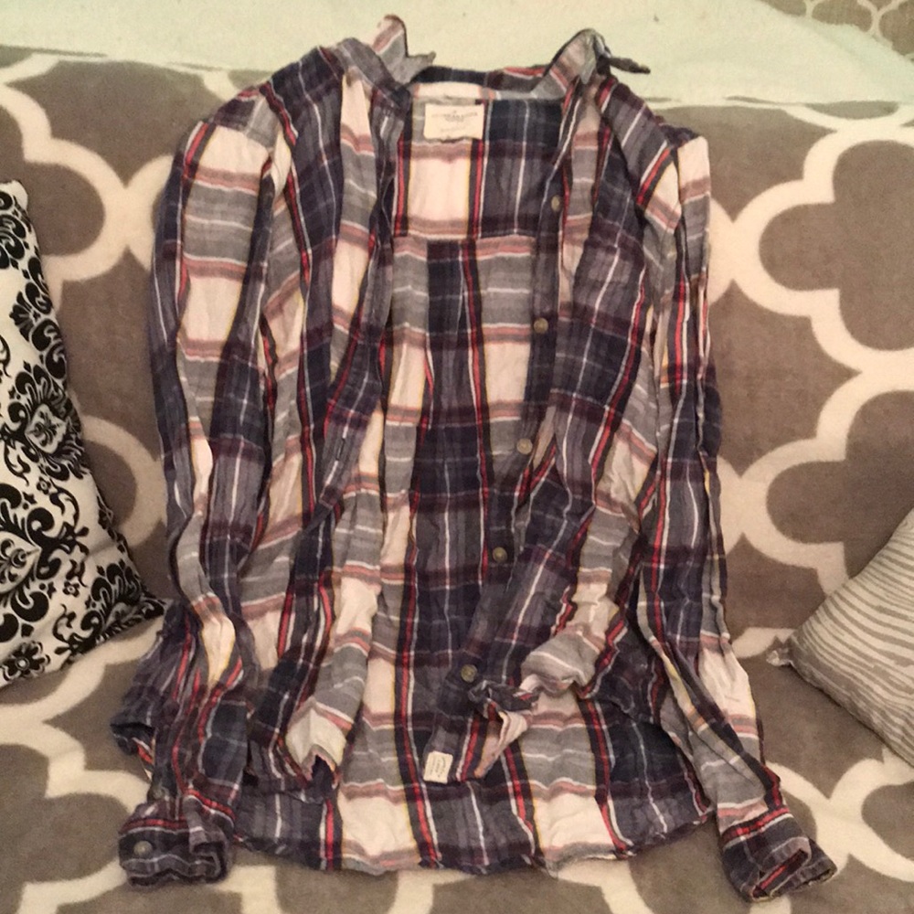 American Eagle Plaid Shirt